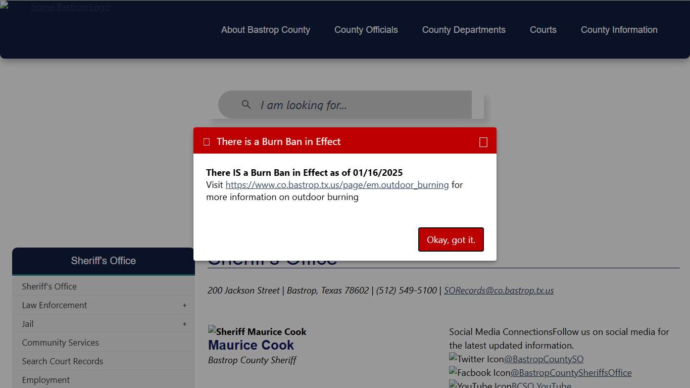 Bastrop County Texas